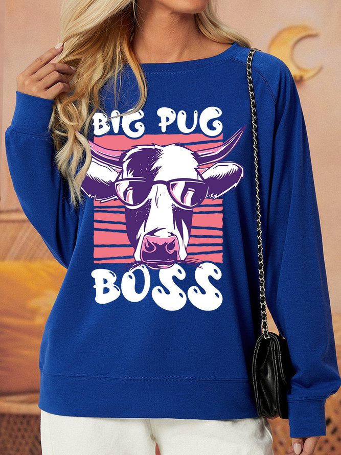 Lilicloth X Jessanjony Big Pug Boss Women's Sweatshirt