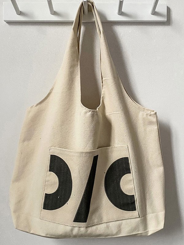 Polo Text Letter Supermarket Shopping Tote Bag
