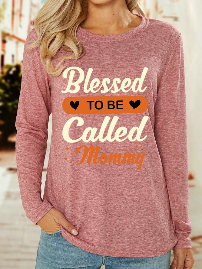 Lilicloth X Hynek Rajtr Blessed To Be Called Mommy Women's Long Sleeve T-Shirt