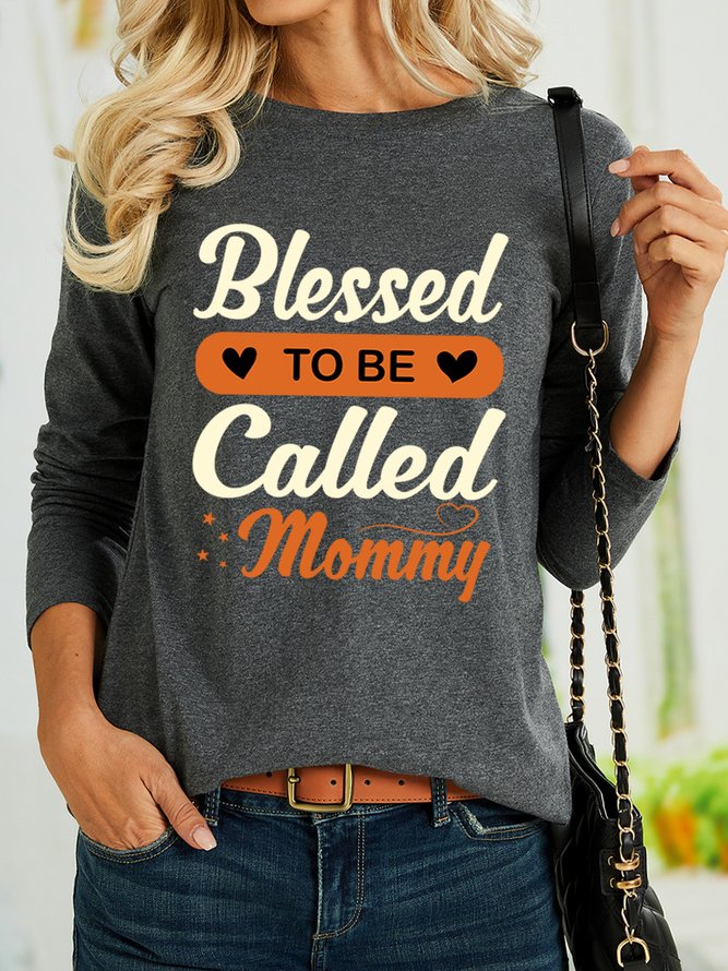 Lilicloth X Hynek Rajtr Blessed To Be Called Mommy Women's Long Sleeve T-Shirt