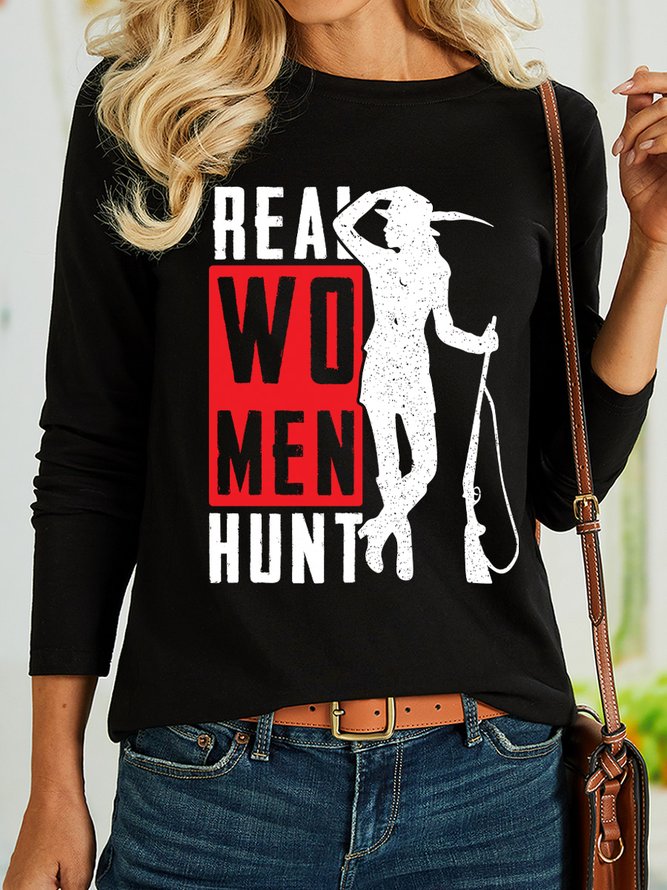 Lilicloth X Jessanjony Real Women Hunt Women's Long Sleeve T-Shirt