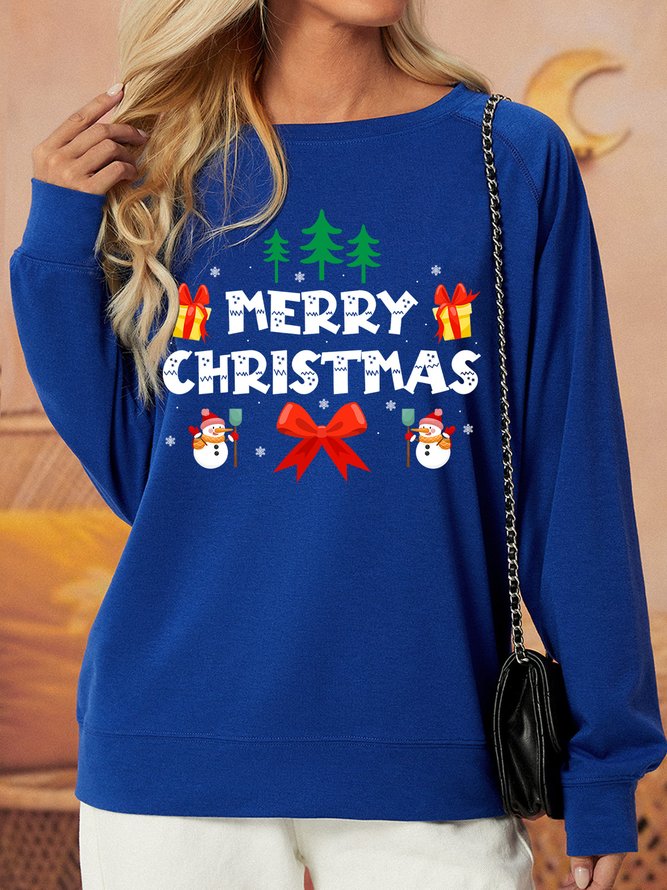 Lilicloth X Manikvskhan Christmas Gift Marry Christmas Womens Sweatshirt