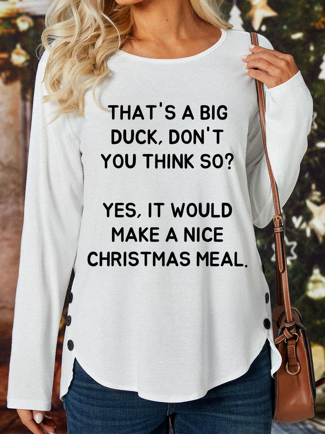 Lilicloth X Lisa Funny Christmas Shirt Womens Long Sleeve T-Shirt