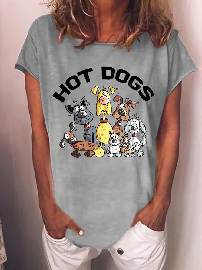 Lilicloth X JI Hot Dogs Womens T-Shirt