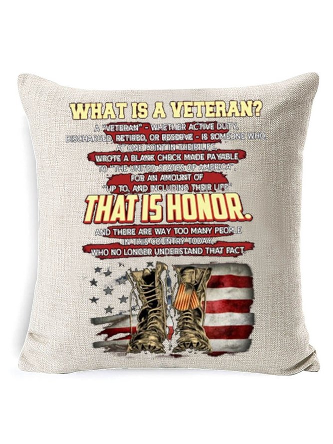 18*18 What Is A Veteran Backrest Cushion Pillow Covers Decorations For Home