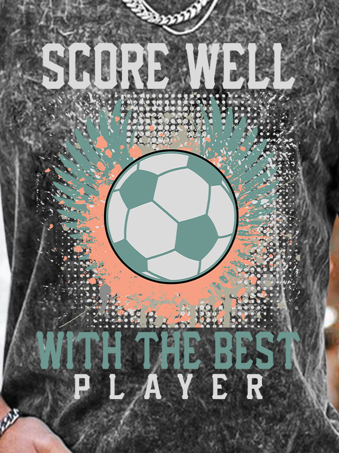 Lilicloth X Jessanjony Men's Soccer World Cup 2022 Funny Graphic Print T-Shirt