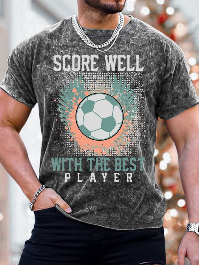 Lilicloth X Jessanjony Men's Soccer World Cup 2022 Funny Graphic Print T-Shirt