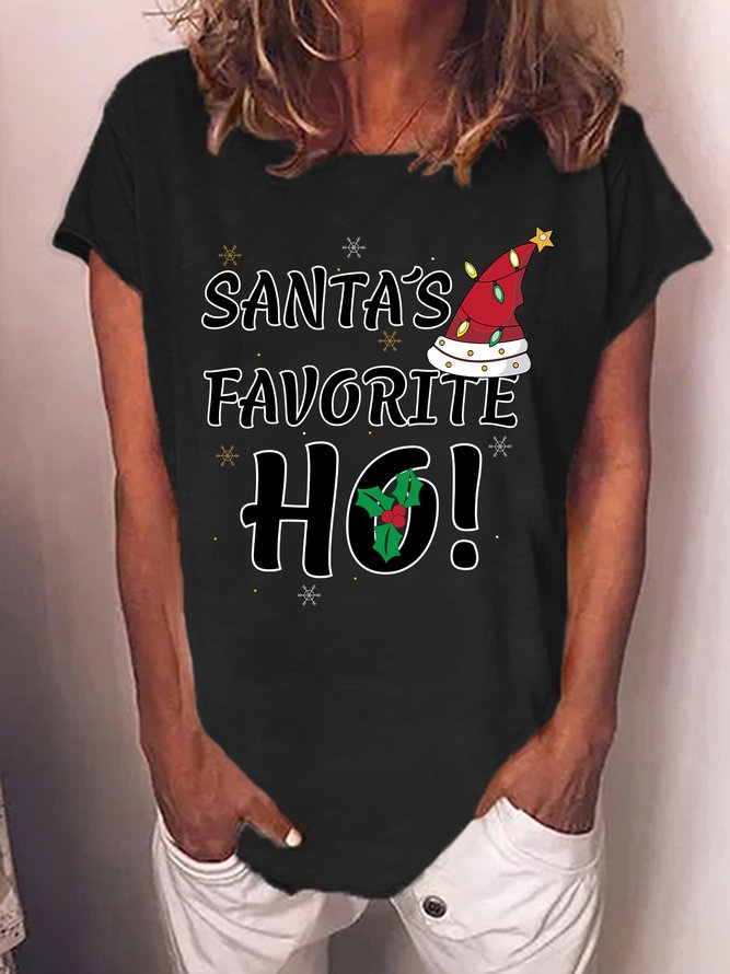 Lilicloth X Hynek Rajtr Santas Favorite Ho Womens T-Shirt