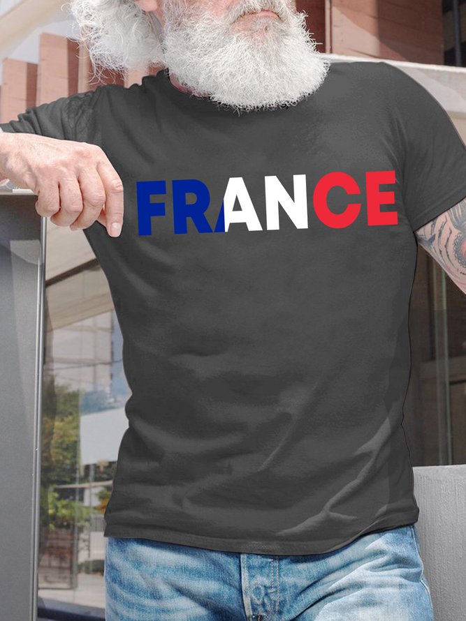 Lilicloth X Jessanjony France With Flag Mens T-Shirt