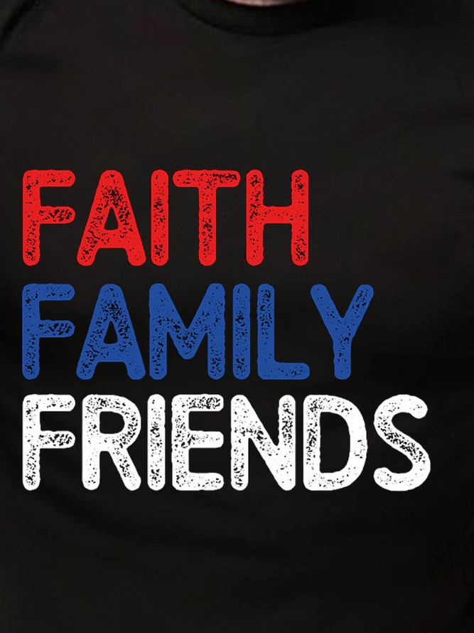 Faith Family Friends Mens T-Shirt