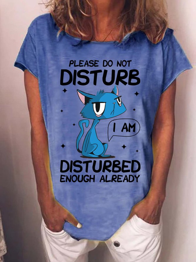 Lilicloth X Manikvskhan Please Do Not Disturb I Am Disturbed Enough Already Womens T-Shirt