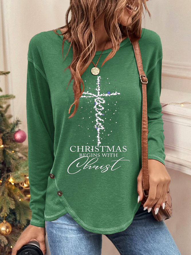 Christmas Loose Casual T-Shirt