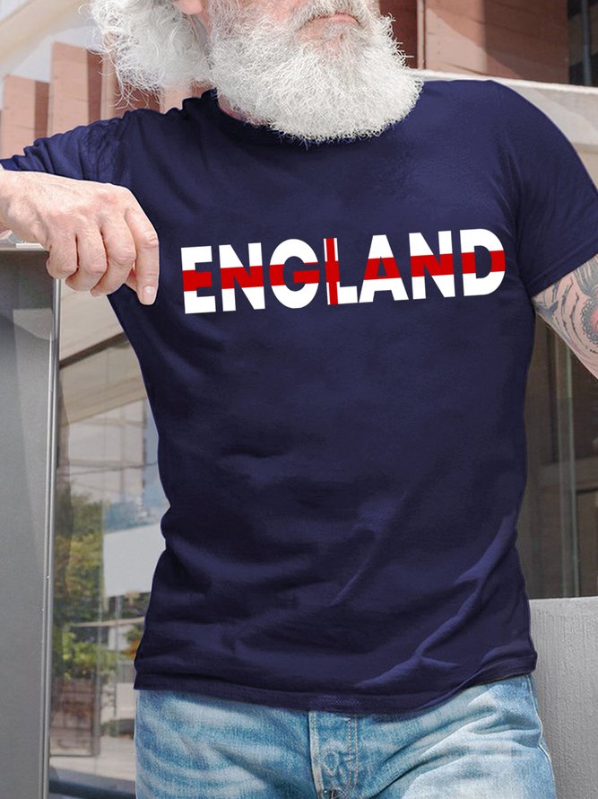 Lilicloth X Jessanjony England With Flag Mens T-Shirt
