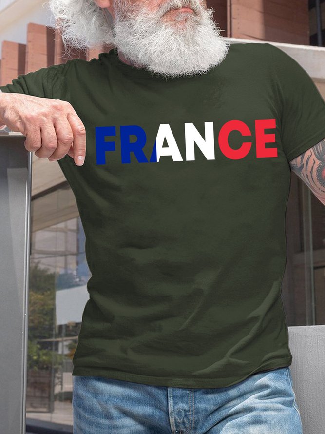Lilicloth X Jessanjony France With Flag Mens T-Shirt