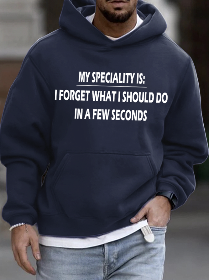 Lilicloth X Hynek Rajtr My Specialty Is I Forget What I Should Do In A Few Second Mens Hoodie