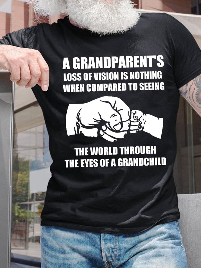 Lilicloth X Herbert Grandparents Love Grandchild Mens T-Shirt