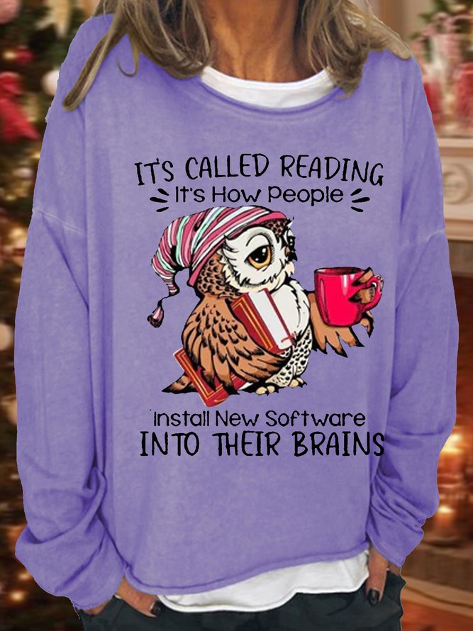 Women's It's Called Reading Casual Sweatshirt