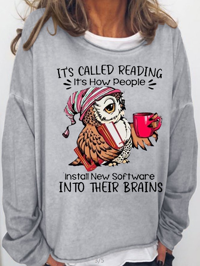 Women's It's Called Reading Casual Sweatshirt