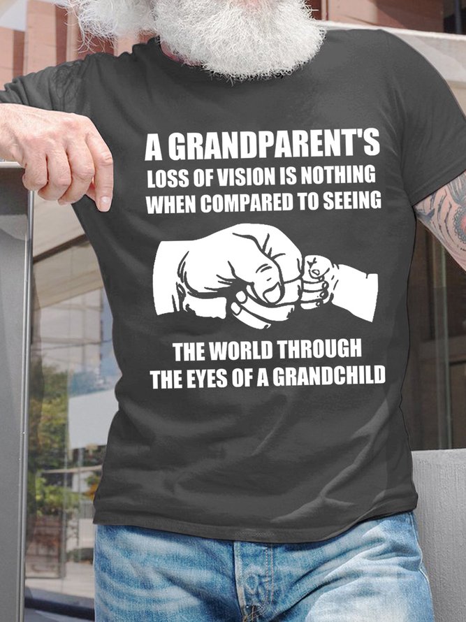 Lilicloth X Herbert Grandparents Love Grandchild Mens T-Shirt