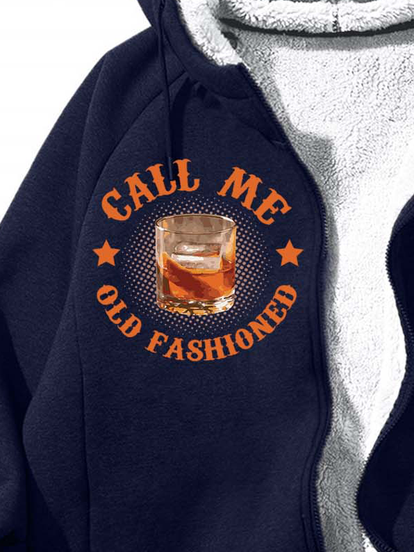 Men’s Call Me Old Fashioned Hoodie Casual Sweatshirt