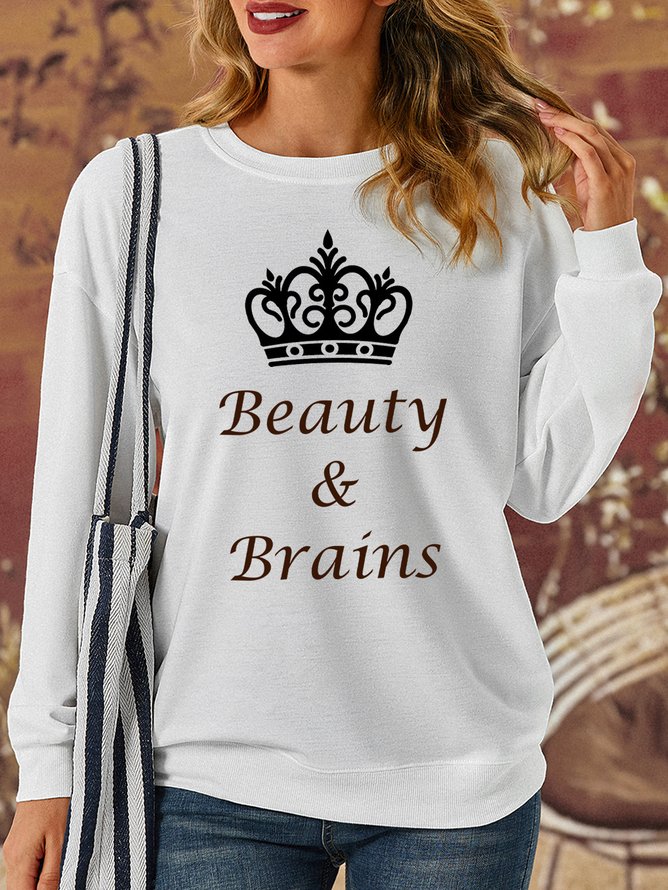 Lilicloth x Iqs Beauty And Brains Women's Sweatshirt