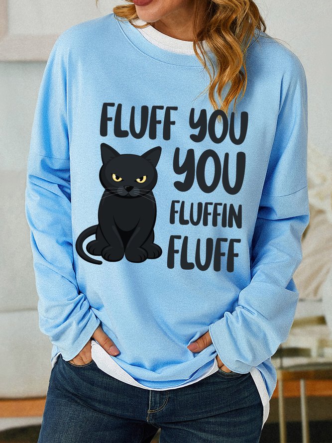 Lilicloth X Jessanjony Cat Fluff You Fluffin Fluff Women's Sweatshirt