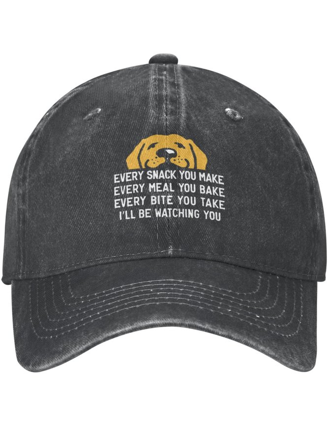 Every Snack You Make Animal Graphic Adjustable Hat