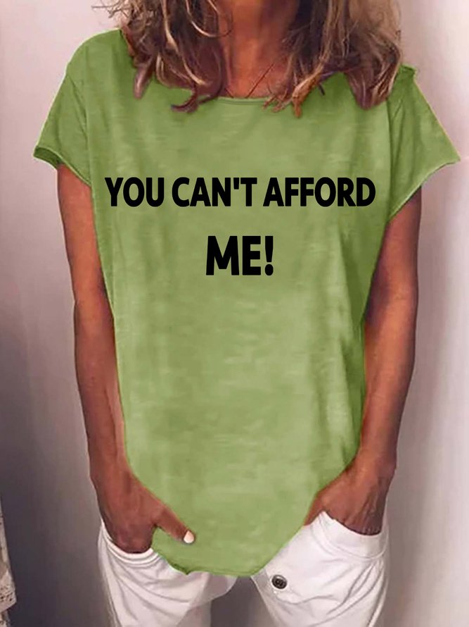 Lilicloth X Jennifer J You Can't Afford Me Women's T-Shirt