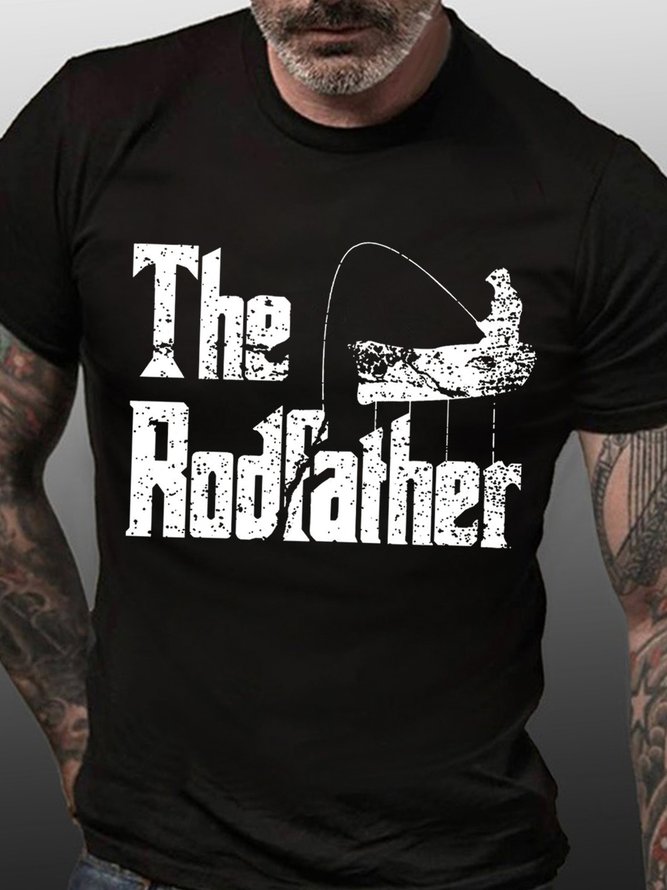 Fishing Lovers Gift The Rodfather Men's T-Shirt