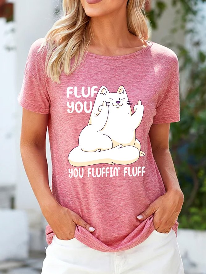 Lilicloth X Manikvskhan Cat Fluf You You Fluffin' Fluff Women's T-Shirt