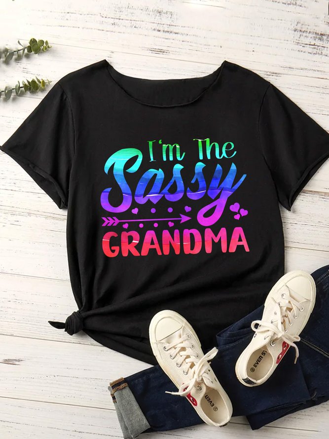 Lilicloth X Abu I'm The Sassy Grandma Women's T-Shirt