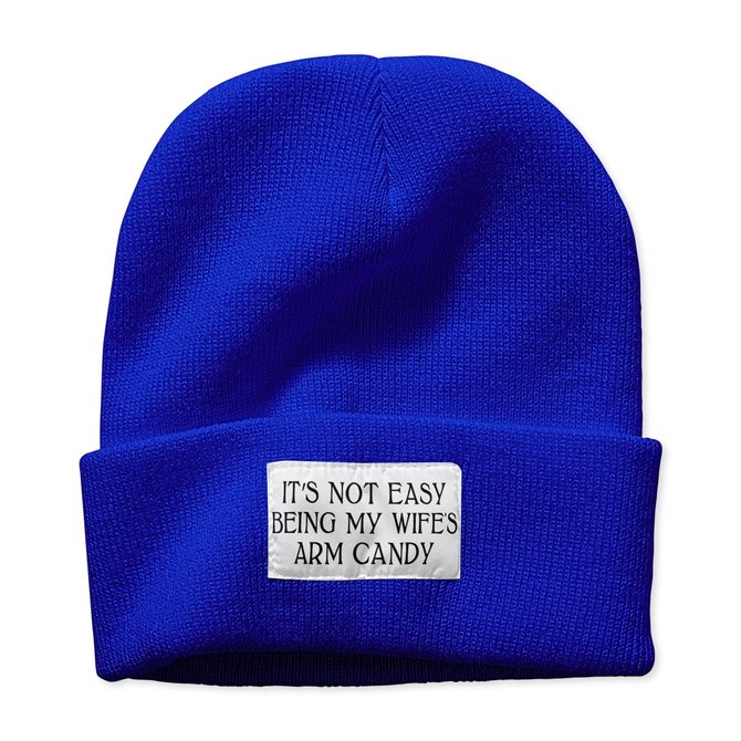 Text Letters Valentine's Day Beanie Hat