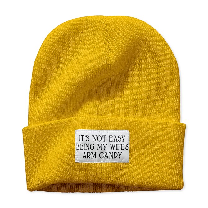 Text Letters Valentine's Day Beanie Hat