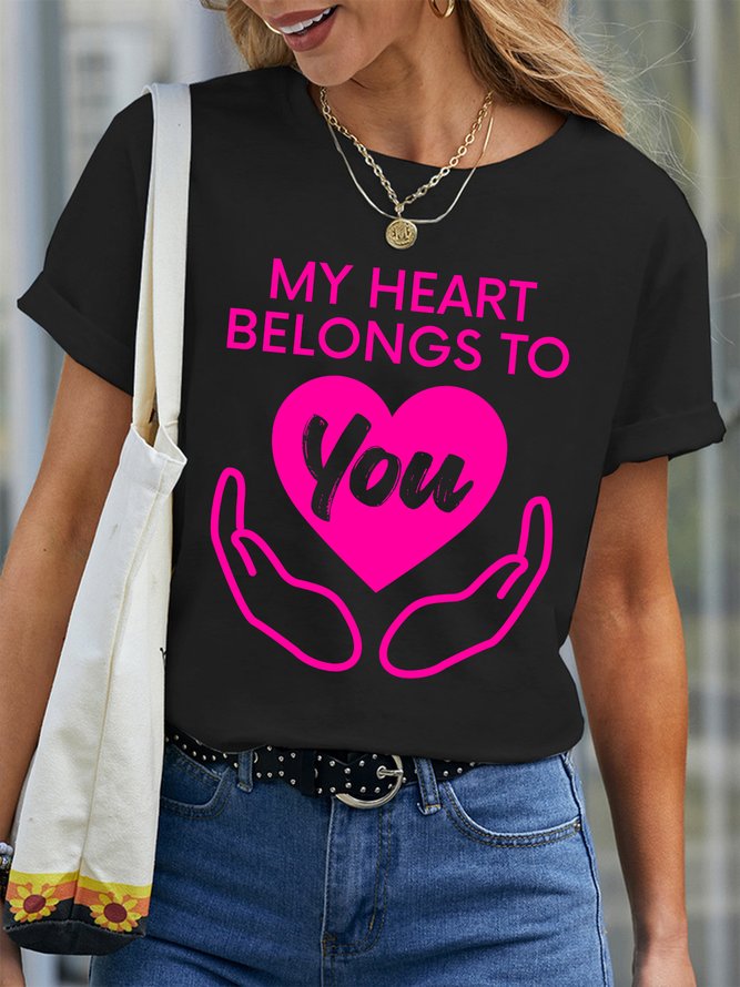Lilicloth X Abu My Heart Belongs To You Women's Couple T-Shirt