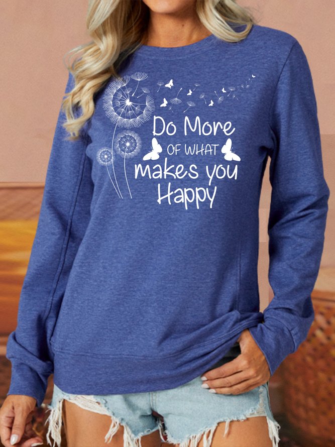 Lilicloth X Manikvskhan Do More Of What Makes You Happy Women's Sweatshirt