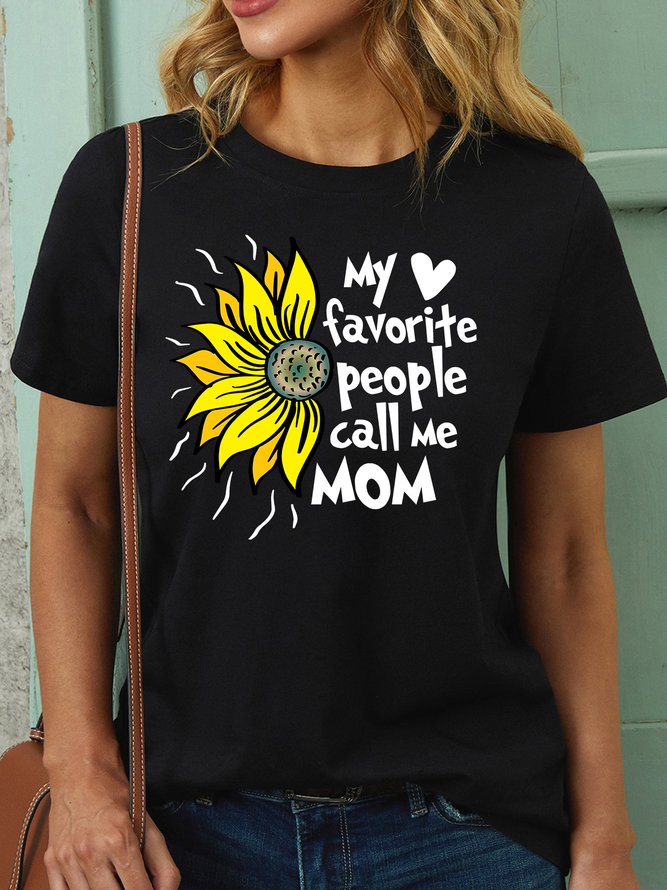 Lilicloth X Manikvskhan My Favorite People Call Me Mom Women's T-Shirt