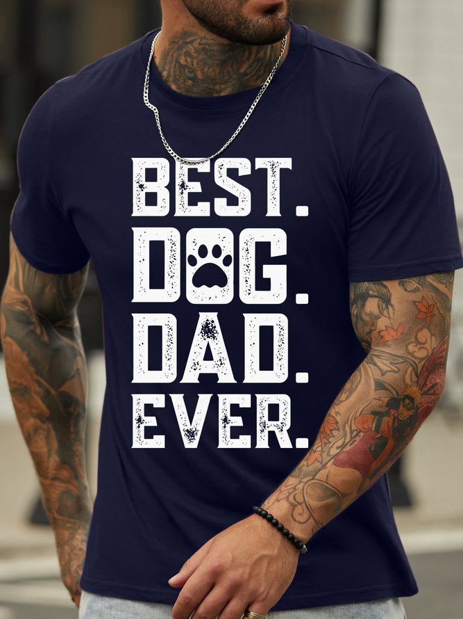 Lilicloth X Abu Best Dog Dad Ever Men's T-Shirt