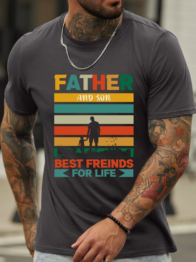 Lilicloth X Rajib Sheikh Father And Son Best Friends For Life Men's T ...