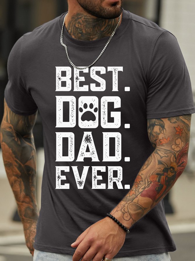 Lilicloth X Abu Best Dog Dad Ever Men's T-Shirt
