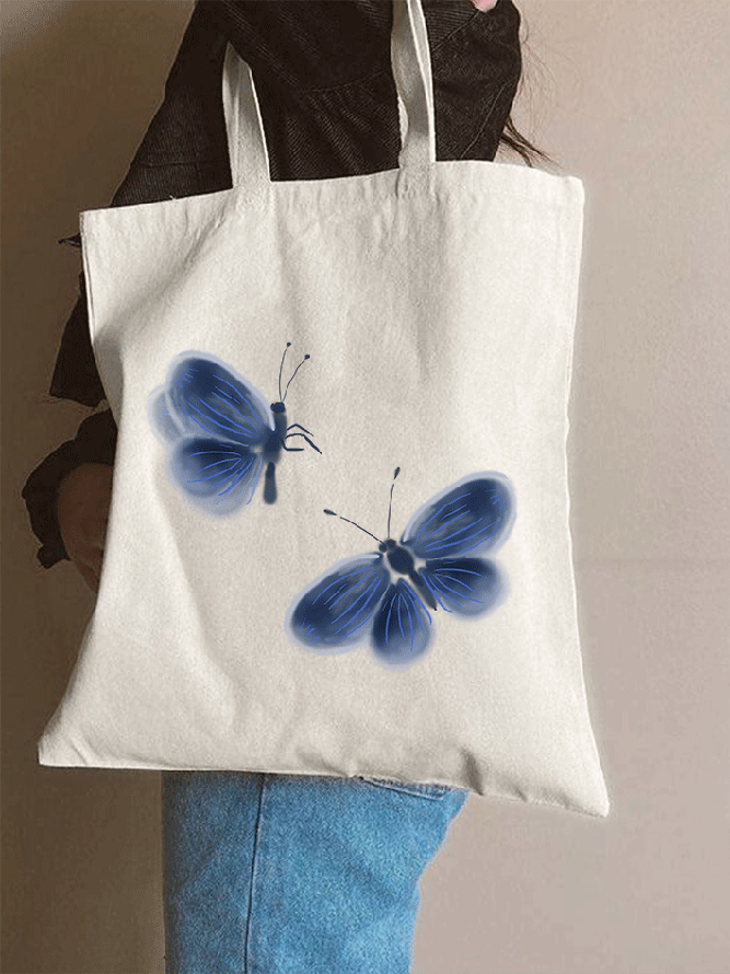 Butterfly Shopping Tote