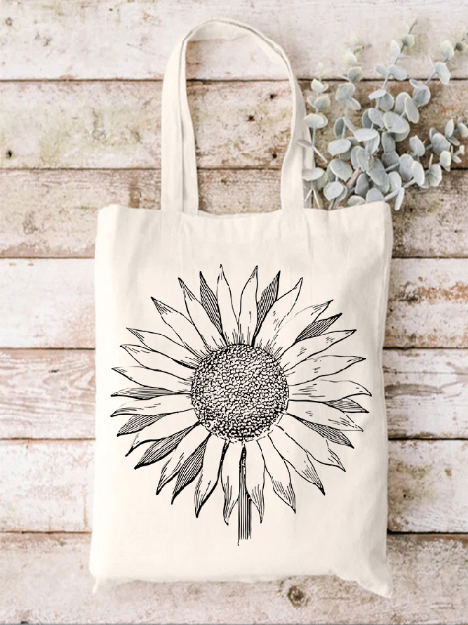 Sunflower Shopping Tote