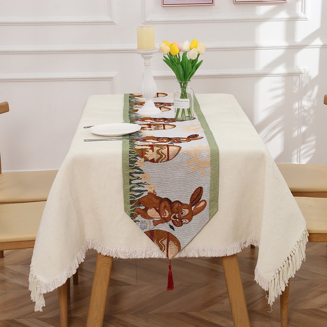 13*72 Table Cloth Floral Butterfly Easter Table Tarps Party Decorations