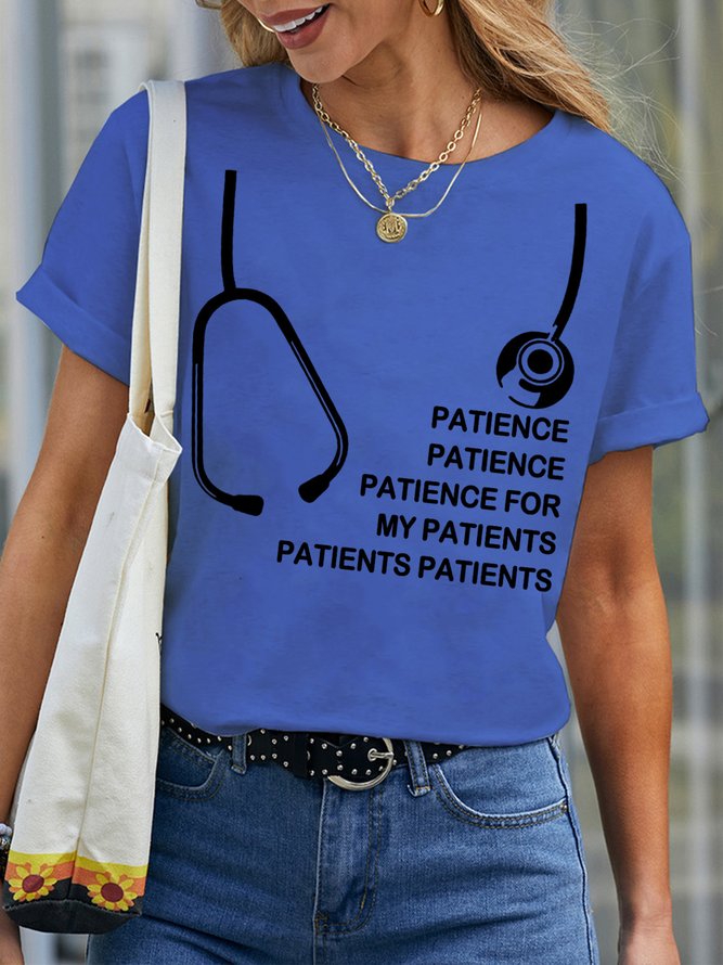 Lilicloth X JI Funny Patience for my Patients Women's T-Shirt