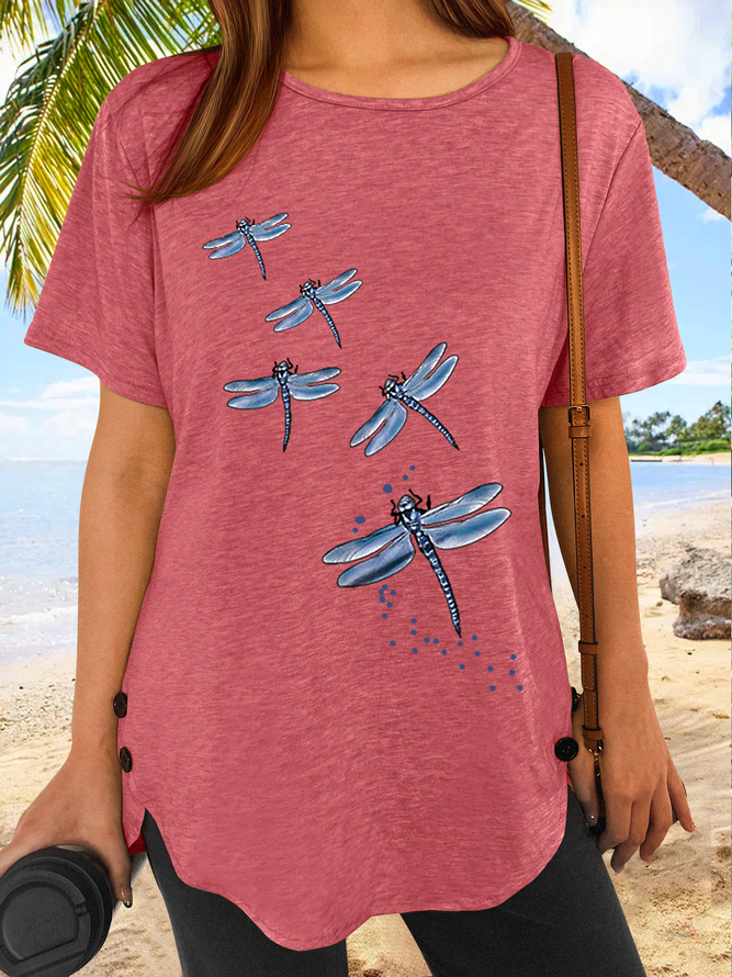 Women's Dragonfly Casual T-Shirt