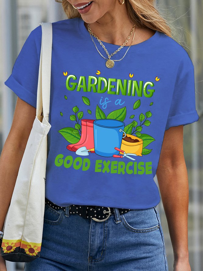 Lilicloth X Manikvskhan Gardening Is A Good Exercise Women's T-Shirt