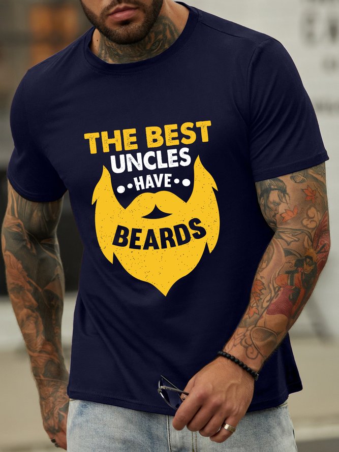 Lilicloth X Jessanjony The Best Uncles Have Beards Men's T-Shirt