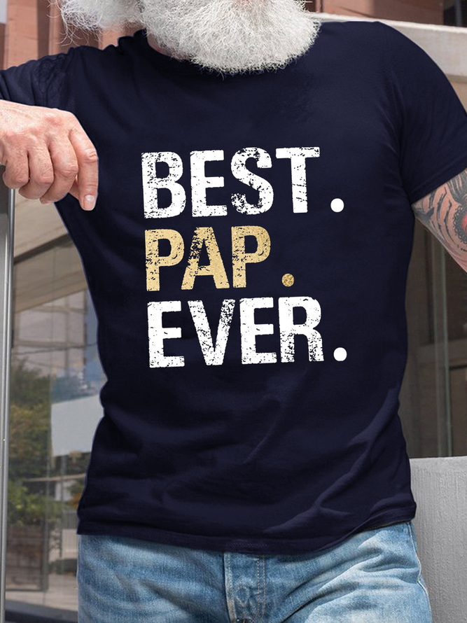 Women's Best Pap Ever Pap Gift Loose Casual T-Shirt