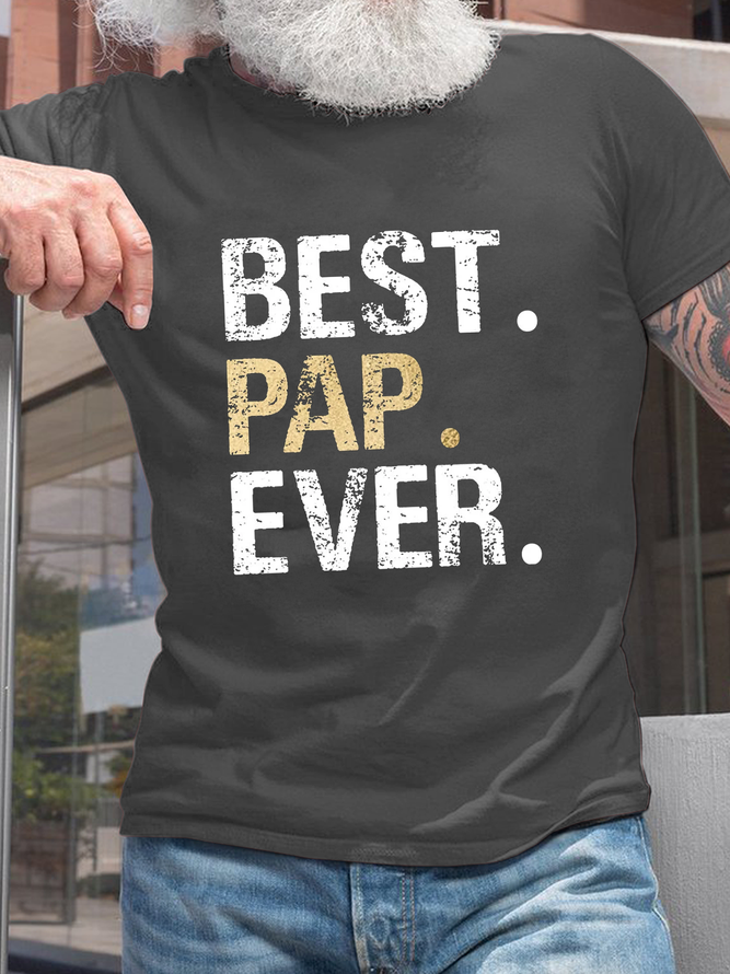 Women's Best Pap Ever Pap Gift Loose Casual T-Shirt