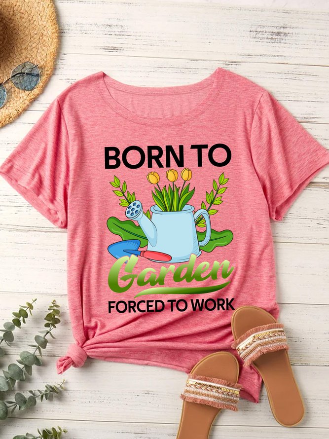 Lilicloth X Manikvskhan Born To Garden Forced To Work Women's T-Shirt