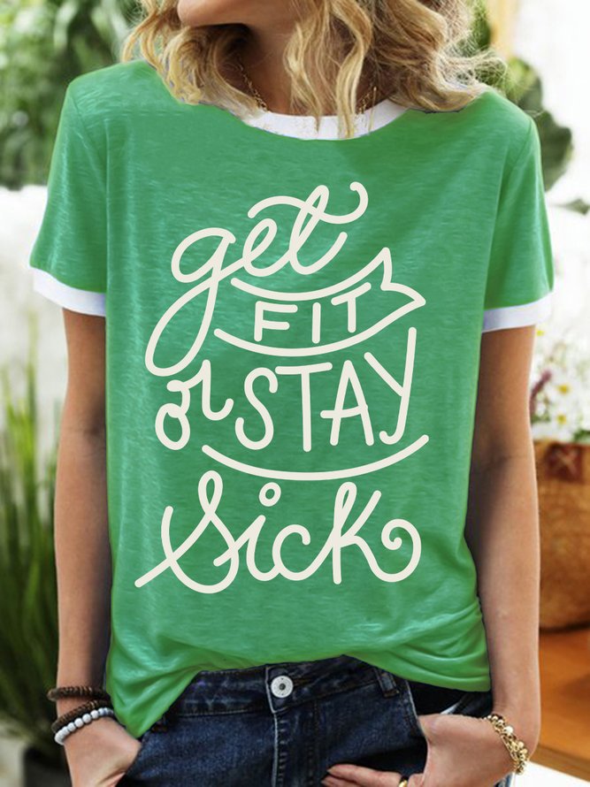 Lilicloth X Cadzart Get Fit And Stay Sick Women's T-Shirt